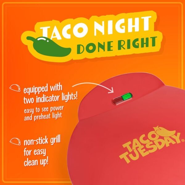 71ix2NlPRxL._AC_SL1500_ Taco Tuesday Deluxe 10-inch Quesadilla Maker review for crispy, flavorful wedges at home