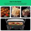 71kfr3OBqTL._AC_SL1500_ Chefman Panini Press Grill review compact 4-slice sandwich maker with non-stick plates