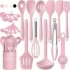 71krUxobGgL._AC_SL1500_ Comprehensive review of Umite Chef silicone cooking utensils set for nonstick cookware