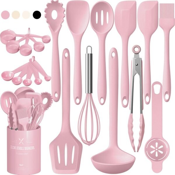 71krUxobGgL._AC_SL1500_ Comprehensive review of Umite Chef silicone cooking utensils set for nonstick cookware