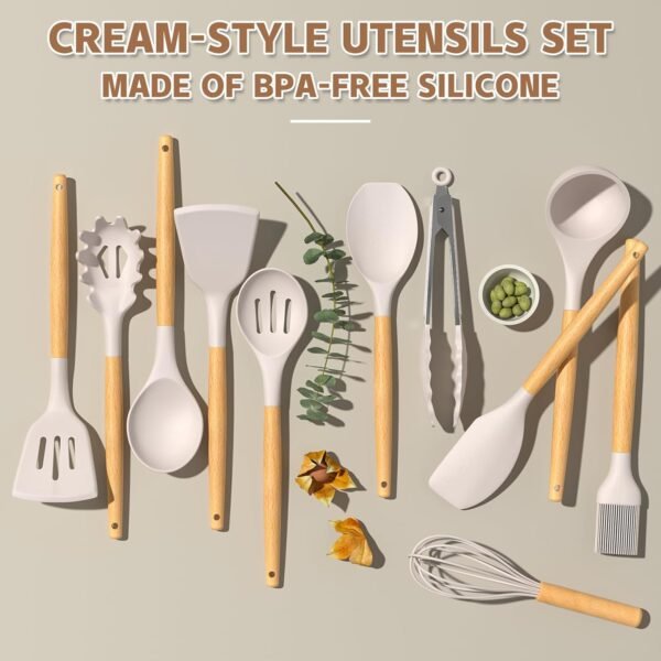 71pElDQm3rL._AC_SL1500_ Umite Chef Silicone Cooking Utensils Set review 33-piece non-stick kitchen essentials