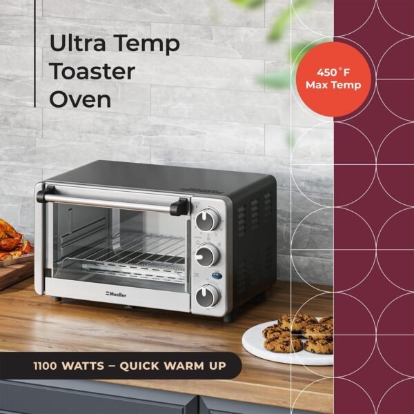 71pM3NSn6L._AC_SL1500_ Mueller Toaster Oven MT-175 Review Compact Convection Oven with Timer and Versatile Baking Options