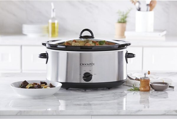 71qqEpSOPXL._AC_SL1500_ Crock-Pot 7 Quart Slow Cooker Review Stainless Steel SCV700-S-BR for Large Families