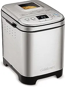 71r3Uk7ahjL.__AC_SX300_SY300_QL70_FMwebp_ Cuisinart Bread Maker Machine CBK-110NAS review compact design with customizable settings and features