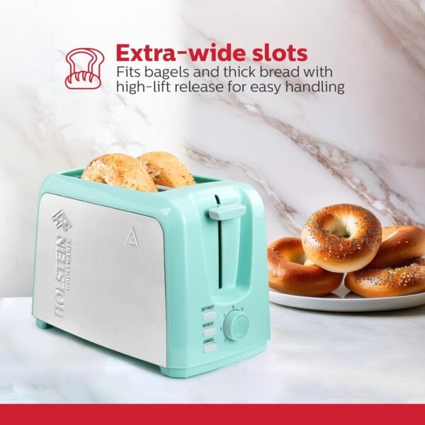 71s4VD0GXL._AC_SL1500_ Holstein Housewares 2-Slice Toaster Review Perfect for Bread, Bagels, and Waffles
