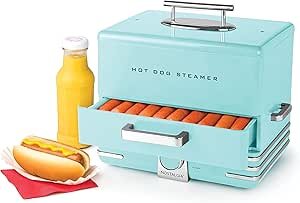 71xk-fXaLcL.__AC_SY300_SX300_QL70_ML2_ Nostalgia Hot Dog Steamer Review Perfect for Parties with 20 Hot Dog Capacity