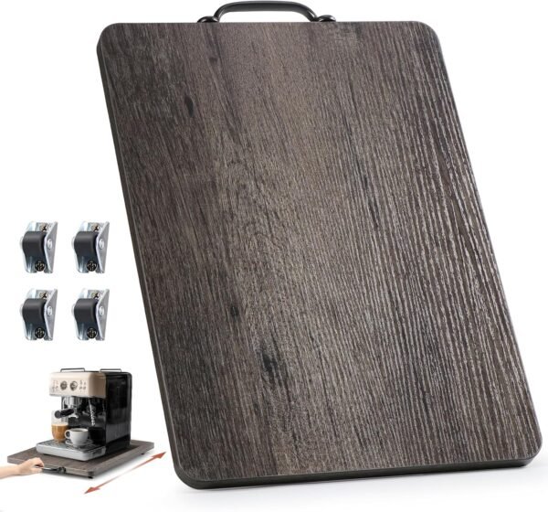 8106WnxCFmL._AC_SL1500_ Review of Evermagin Appliance Slider Tray for Coffee Makers and Kitchen Organization