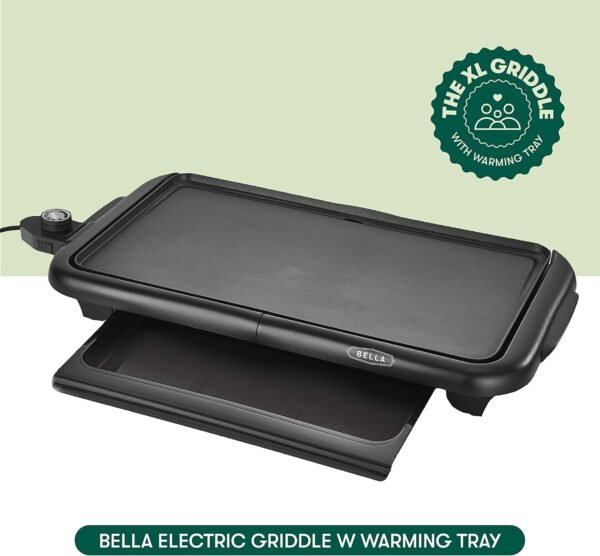 811PRYBQ8L._AC_SL1500_ BELLA Electric Griddle 14912 Review Versatile Nonstick Surface for Perfect Breakfasts