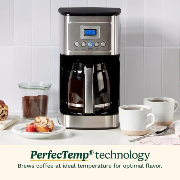 8141JO8WxIL._AC_SL1500_ Cuisinart Coffee Maker Review DCC-3200P1 Perfectemp Glass Carafe Programmable Machine Performance Tested