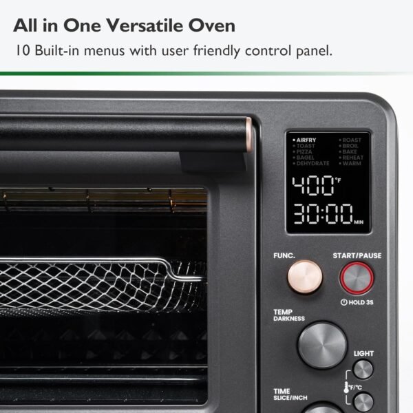 817F6iIapL._AC_SL1500_ Val Cucina Infrared Heating Air Fryer Toaster Oven review with 10-in-1 versatility