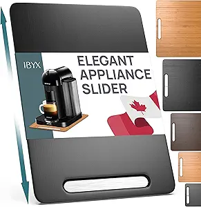 81AOjOIPycL.__AC_SX300_SY300_QL70_FMwebp_ Review of Ibyx Sliding Tray for Kitchen Appliances Perfect for Coffee Makers