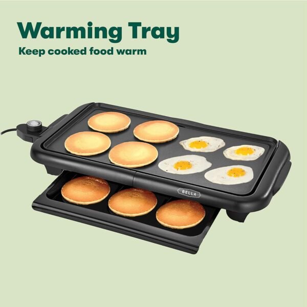 81Fwg7FoetL._AC_SL1500_ BELLA Electric Griddle 14912 Review Versatile Nonstick Surface for Perfect Breakfasts