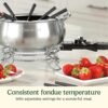 81G6ACDlETL._AC_SL1500_ Cuisinart Electric Fondue Pot Review Best for Chocolate, Cheese, and Broth Lovers