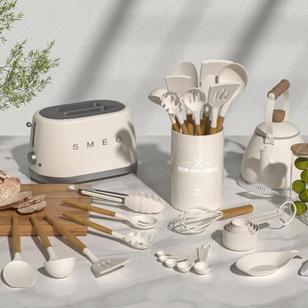 81H06q6nCwL._AC_SL1500_ Umite Chef Silicone Cooking Utensils Set review 33-piece non-stick kitchen essentials