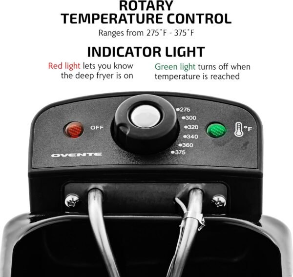 81IG3uaaoJL._AC_SL1500_ OVENTE Electric Deep Fryer 2L Review High-Performance Stainless Steel for Perfect Frying