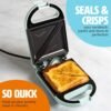 81IWJkDa8vL._AC_SL1500_ Tasty Mini Sandwich Maker review Quick and Compact Solution for Grilled Cheese and Paninis