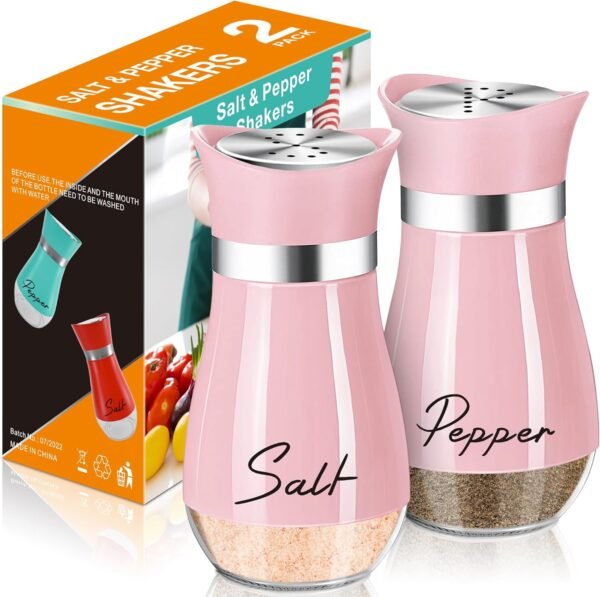 81LFDVR4ZqL._AC_SL1500_ Arrozon Salt and Pepper Shakers Set Review Modern Design with Refillable Glass Bottom