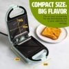 81LanFm3EaL._AC_SL1500_ Tasty Mini Sandwich Maker review Quick and Compact Solution for Grilled Cheese and Paninis
