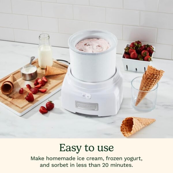 81NAhfz3ktL._AC_SL1500_ Cuisinart Ice Cream Maker ICE-21P1 review 2023 Best Frozen Yogurt Machine