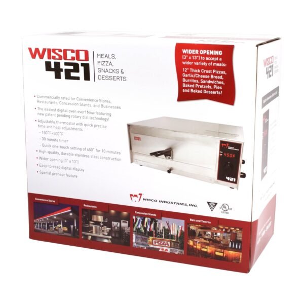 81OqIpr-WNL._SL1500_ Wisco 421 Pizza Oven Review A Game-Changer for Home Kitchens