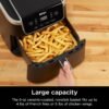 81QajOlVmvL._AC_SL1500_ Ninja Air Fryer Pro 5 QT Review Air Crisp Cooking Technology Tested