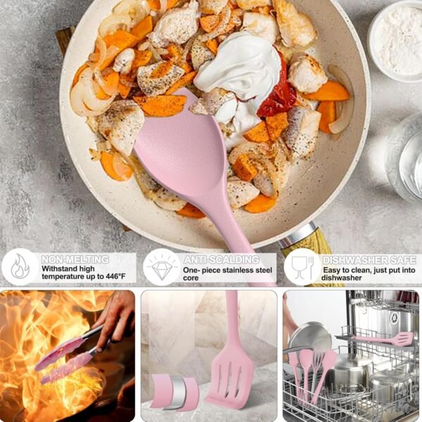 81VdrLHYRL._AC_SL1500_ Comprehensive review of Umite Chef silicone cooking utensils set for nonstick cookware