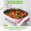 81WT1Yp6pPL._AC_SL1500_ GreenLife Electric Skillet review Healthy Ceramic Nonstick Cooking Performance and Features