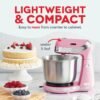 81aV7h2bVAL._AC_SL1500_ Dash Everyday Stand Mixer review 6-speed compact design with stainless steel bowl