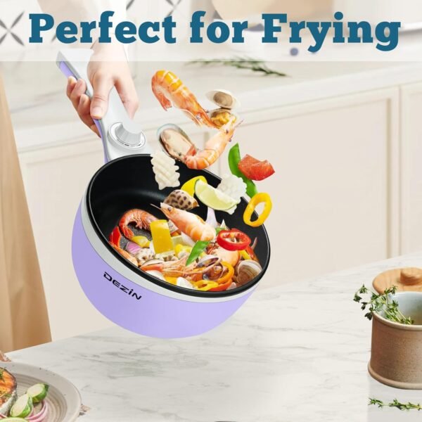 81fYrw2KmPL._AC_SL1500_ Dezin Electric Hot Pot DZ150 review versatile 1.5L non-stick mini cooker