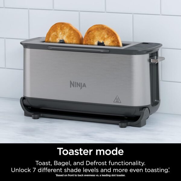 81fhsXOy1EL._AC_SL1500_ Ninja ST101 Foodi 2-in-1 Flip Toaster review compact oven versatility explained