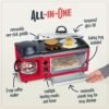 81iMlXKUmcL._AC_SL1500_ Review of Nostalgia 3-in-1 Breakfast Station Coffee Maker Griddle Toaster Oven Combo