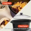 81jZByRG-nL._AC_SL1500_ BELLA 6.0 Qt Programmable Slow Cooker Review EverGood Ceramic Nonstick Coating and Features
