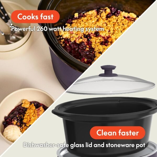 81jZByRG-nL._AC_SL1500_ BELLA 6.0 Qt Programmable Slow Cooker Review EverGood Ceramic Nonstick Coating and Features