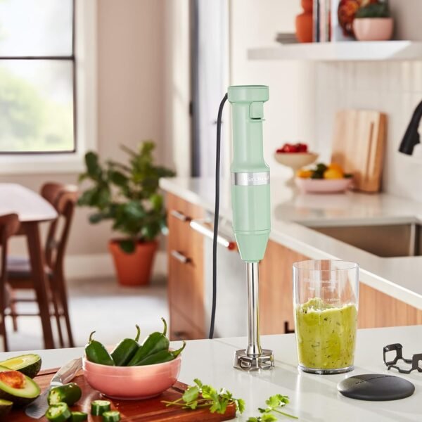 81jgNg1DsL._AC_SL1500_ KitchenAid Variable Speed Hand Blender KHBV53 Review Pistachio Edition for Smoothies and More