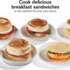 81koG0jmBPL._AC_SL1500_ Hamilton Beach Dual Breakfast Sandwich Maker review perfect for quick, customizable meals