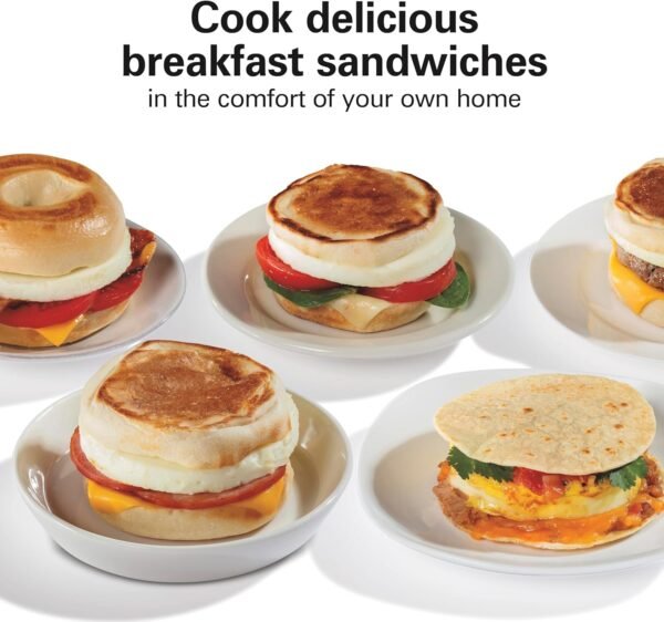 81koG0jmBPL._AC_SL1500_ Hamilton Beach Dual Breakfast Sandwich Maker review perfect for quick, customizable meals