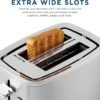 81mrnJirtsS._AC_SL1500_ GE 2 Slice Stainless Steel Toaster Review Extra Wide Slots and 7 Shade Settings