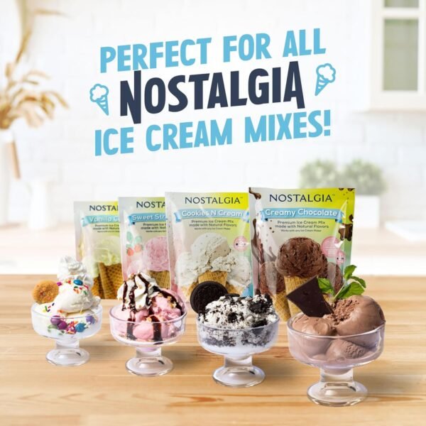 81s1fFkjqXL._AC_SL1500_ Nostalgia Electric Ice Cream Maker review Fun and Convenient 4-Quart Frozen Dessert Machine