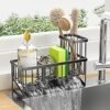 81w9xBQTvZL.__AC_SX300_SY300_QL70_ML2_ Cisily Kitchen Sink Caddy Review Compact Stainless Organizer with Soap Dispenser and Sponge Holder