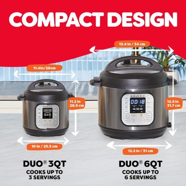 81wS4Dkl9LL._AC_SL1500_ Instant Pot Duo Mini Electric Pressure Cooker Review Compact 7-in-1 Features Explained