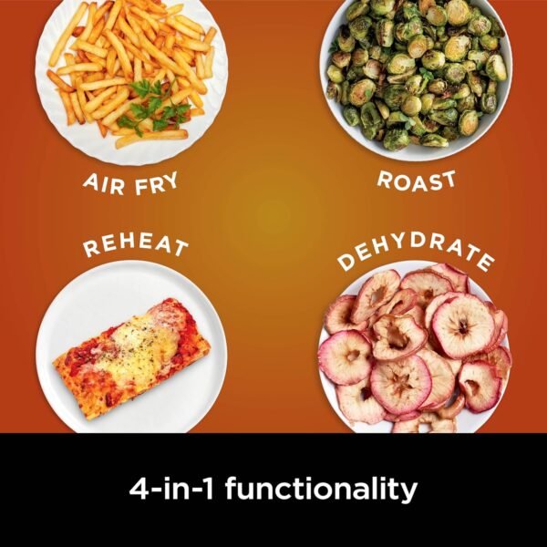 81zS44I2GWL._AC_SL1500_ Ninja Air Fryer Pro 5 QT Review Air Crisp Cooking Technology Tested