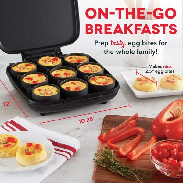 91RTEa4bpmL._AC_SL1500_ Dash Family Size Egg Bite Maker Review Best for Healthy Snacks and Breakfasts