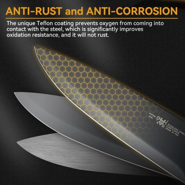 91XjruNATjL._AC_SL1500_ Review of HUNTER.DUAL Kitchen Knife Set with Block Self-Sharpening Dishwasher Safe