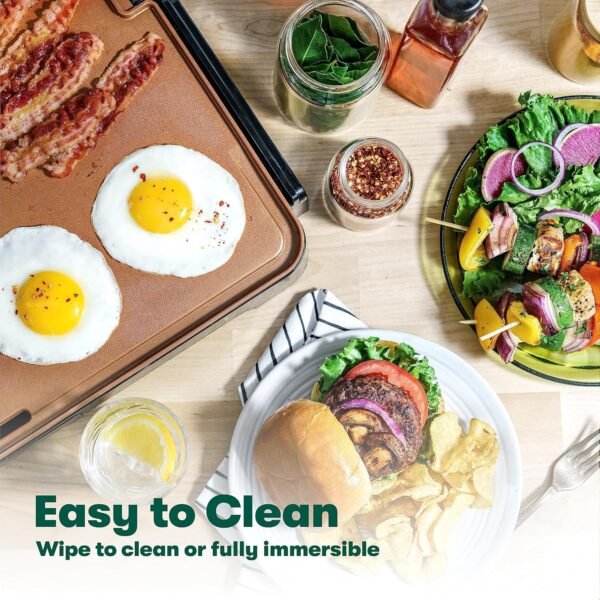 A1IBMTcfwL._AC_SL1500_ BELLA XL Electric Griddle Review Titanium Ceramic Nonstick Surface for Easy Cooking Cleanup