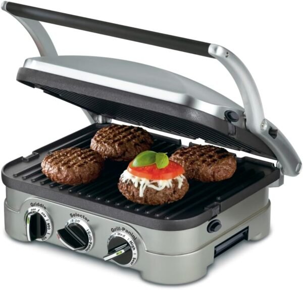 61UXQ82C8bL._AC_SL1024_ Cuisinart Griddler 5-in-1 Panini Press Review Unveils Ultimate Sandwich Maker Versatility