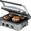 61UXQ82C8bL.__AC_SY300_SX300_QL70_FMwebp_ Cuisinart Griddler 5-in-1 Panini Press Review Unveils Ultimate Sandwich Maker Versatility