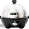 61pF6D-ulVL.__AC_SX300_SY300_QL70_FMwebp_ DASH Rapid Egg Cooker: 6 Egg Capacity Electric Egg Cooker for Hard Boiled Eggs, Poached Eggs, Scrambled Eggs, or Omelets with Auto Shut Off Feature - Black