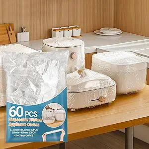 7162jAZqPqL.__AC_SX300_SY300_QL70_FMwebp_ Comprehensive Review of RAINFLOW Kitchen Appliance Dust Covers for Small Appliances