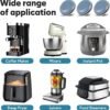 716eEDM72nL._AC_SL1500_-2 Appliance Sliders for Kitchen 24 PCS Self-adhesive Small Kitchen Finds Appliance Slider Hacks Easy to MovIing & Space Saving Must Have Home Gadgets Mixer Accessories for Countertop