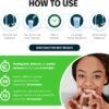 71ReBnzlj2L._AC_SL1500_-2 TCS Fresh Concentrated Dental Appliance Cleaner Set, Professional Denture and Retainer Cleaner Powder with Soft Bristle Brush (24 Packets, 6 Month Supply, Mint Flavor)
